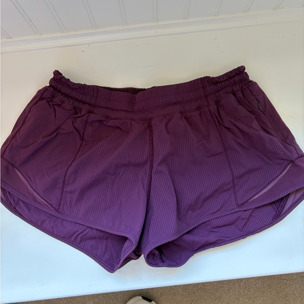 Lululemon Hotty Hot Shorts Purple
